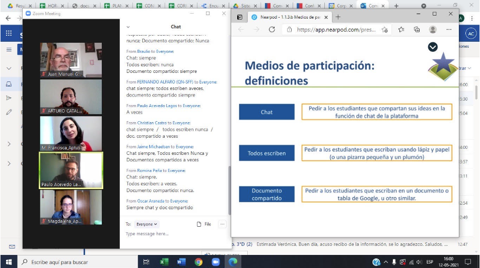 Equipo directivo y docentes del Liceo Bicentenario Industrial Vicente Pérez Rosales culminan con éxito el ciclo de talleres de Aptus